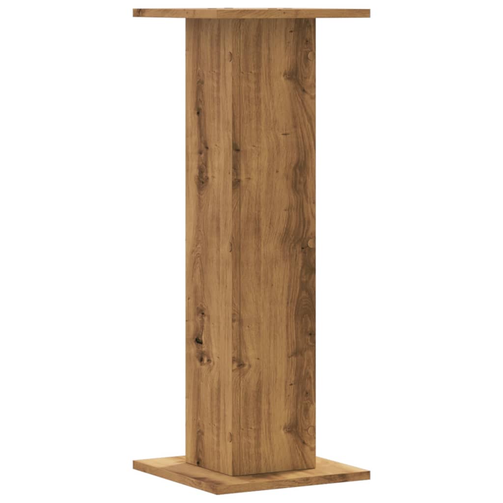 Supporti Piante 2 pz Rovere Artigianale 30x30x80 cm Truciolato | homemem39