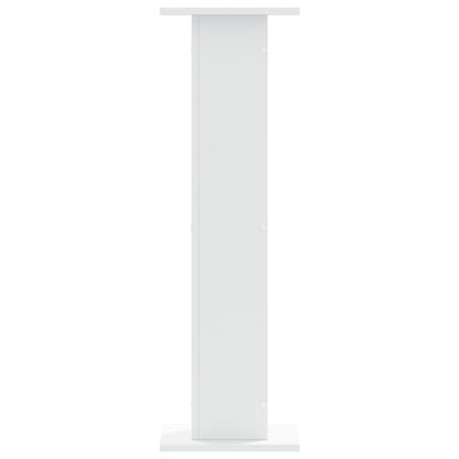 Supporti per Piante 2 pz Bianchi 30x30x95 cm Legno Multistrato | homemem39