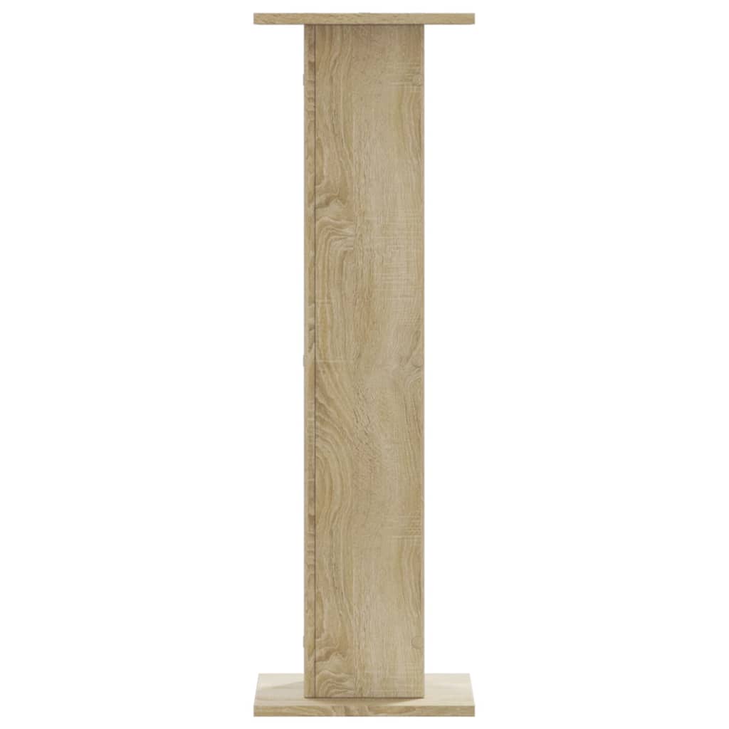 Supporti per Piante 2 pz Rovere Sonoma 30x30x95cm in Truciolato | homemem39