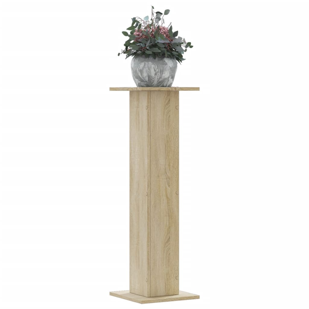 Supporti per Piante 2 pz Rovere Sonoma 30x30x95cm in Truciolato | homemem39