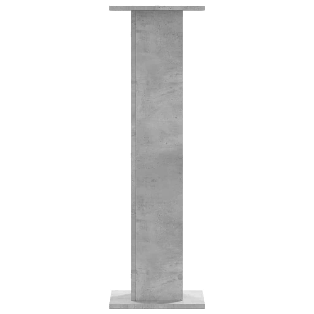 Supporti per Piante 2 pz Grigio Cemento 30x30x95 cm Truciolato | homemem39