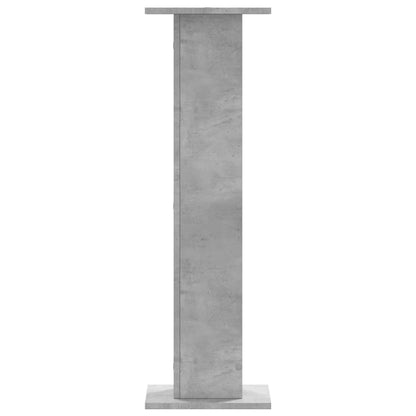 Supporti per Piante 2 pz Grigio Cemento 30x30x95 cm Truciolato | homemem39