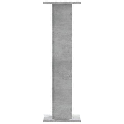 Supporti per Piante 2 pz Grigio Cemento 30x30x95 cm Truciolato - homemem39