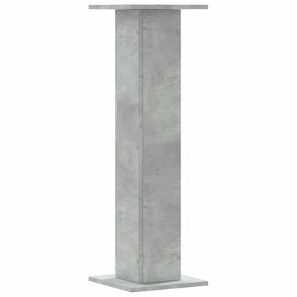 Supporti per Piante 2 pz Grigio Cemento 30x30x95 cm Truciolato | homemem39