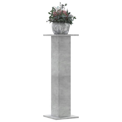 Supporti per Piante 2 pz Grigio Cemento 30x30x95 cm Truciolato | homemem39