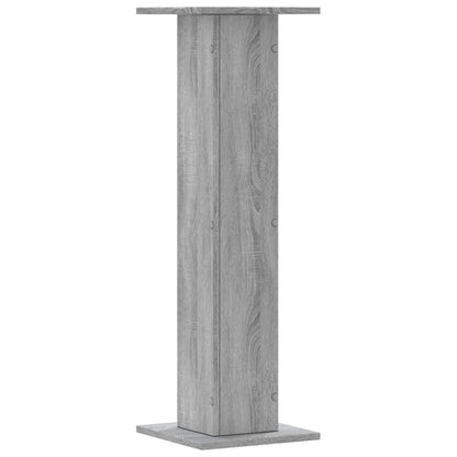 Supporti per Piante 2 pz Grigio Sonoma 30x30x95cm in Truciolato | homemem39