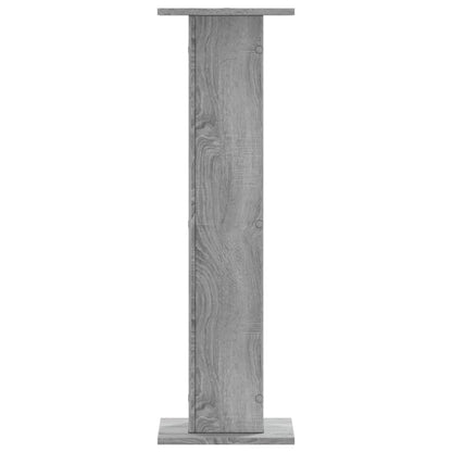 Supporti per Piante 2 pz Grigio Sonoma 30x30x95cm in Truciolato | homemem39