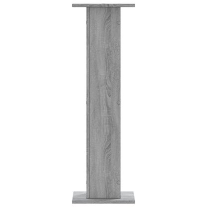 Supporti per Piante 2 pz Grigio Sonoma 30x30x95cm in Truciolato | homemem39