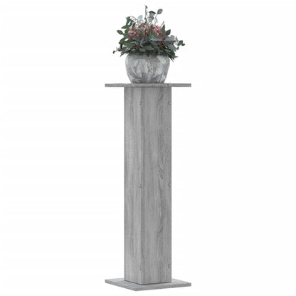 Supporti per Piante 2 pz Grigio Sonoma 30x30x95cm in Truciolato - homemem39