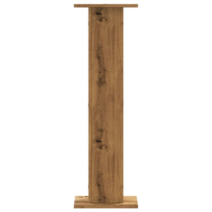 Supporti Piante 2 pz Rovere Artigianale 30x30x95 cm Truciolato | homemem39