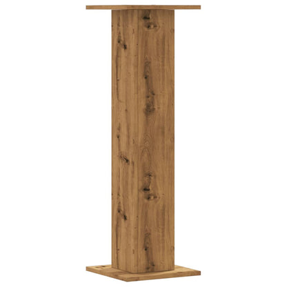 Supporti Piante 2 pz Rovere Artigianale 30x30x95 cm Truciolato | homemem39