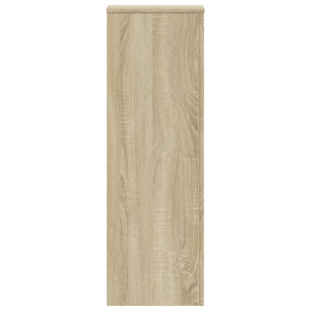 Supporti per Piante 2 pz Rovere Sonoma 33x33x100 cm Multistrato | homemem39