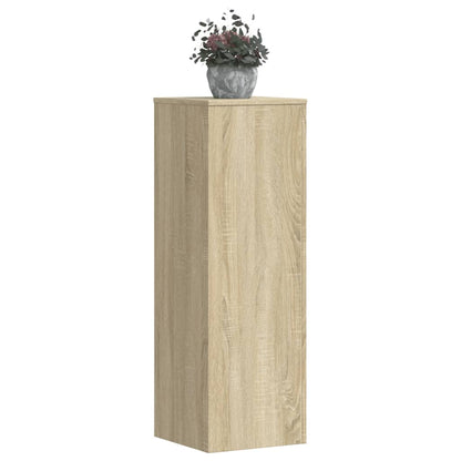 Supporti per Piante 2 pz Rovere Sonoma 33x33x100 cm Multistrato | homemem39