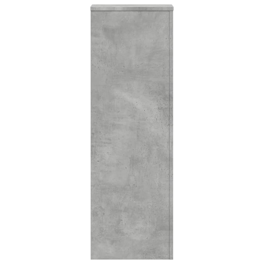 Supporti per Piante 2 pz Grigio Cemento 33x33x100cm Multistrato - homemem39