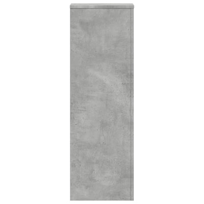 Supporti per Piante 2 pz Grigio Cemento 33x33x100cm Multistrato - homemem39