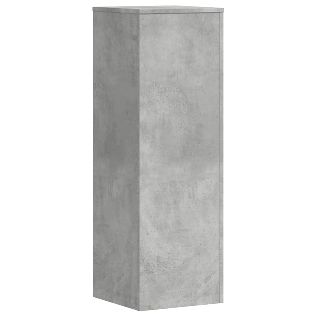 Supporti per Piante 2 pz Grigio Cemento 33x33x100cm Multistrato - homemem39