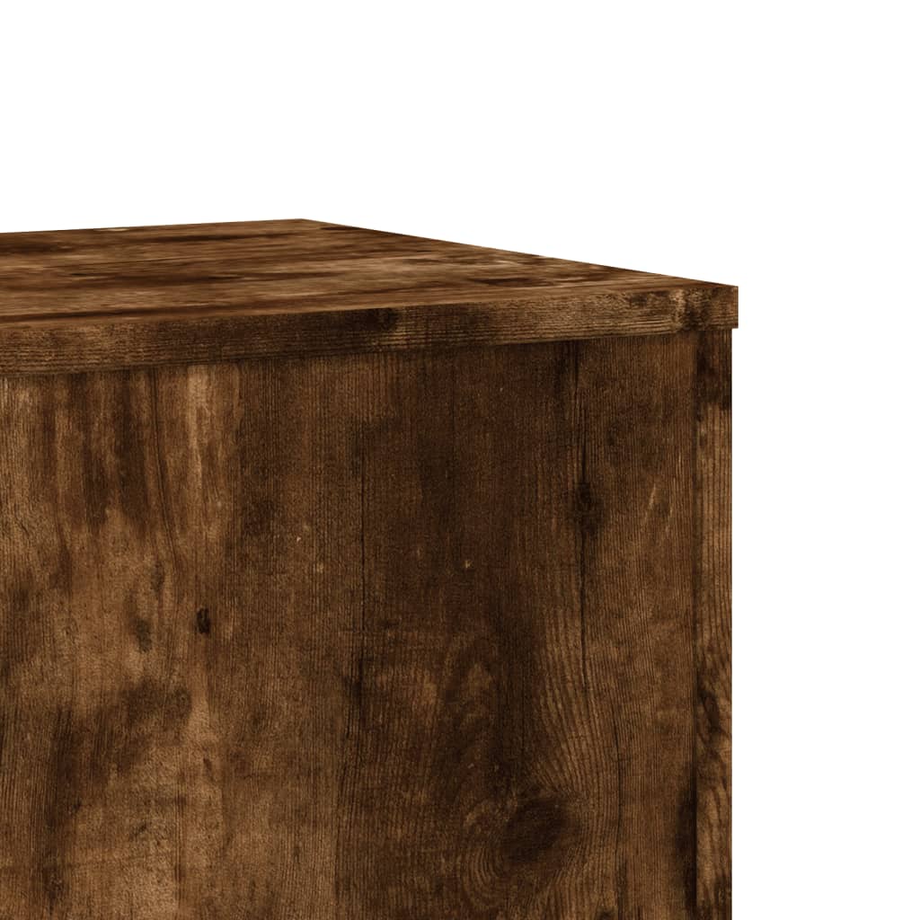 Supporti per Piante 2 pz Rovere 33x33x100 cm Legno Multistrato | homemem39