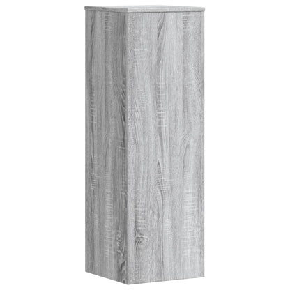 Supporti per Piante 2 pz Grigio Sonoma 33x33x100 cm Multistrato | homemem39