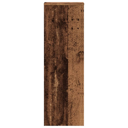 Supporti per Piante 2 pz Legno Vecchio 33x33x100 cm Multistrato - homemem39