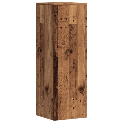 Supporti per Piante 2 pz Legno Vecchio 33x33x100 cm Multistrato | homemem39