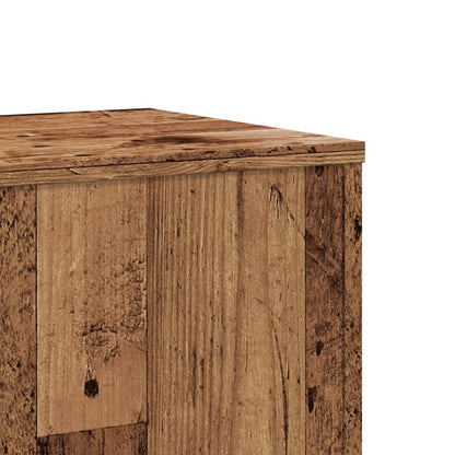 Supporti per Piante 2 pz Legno Vecchio 33x33x100 cm Multistrato | homemem39