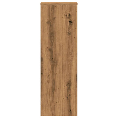 Supporti Piante 2 pz Rovere Artigianale 33x33x100cm Multistrato | homemem39