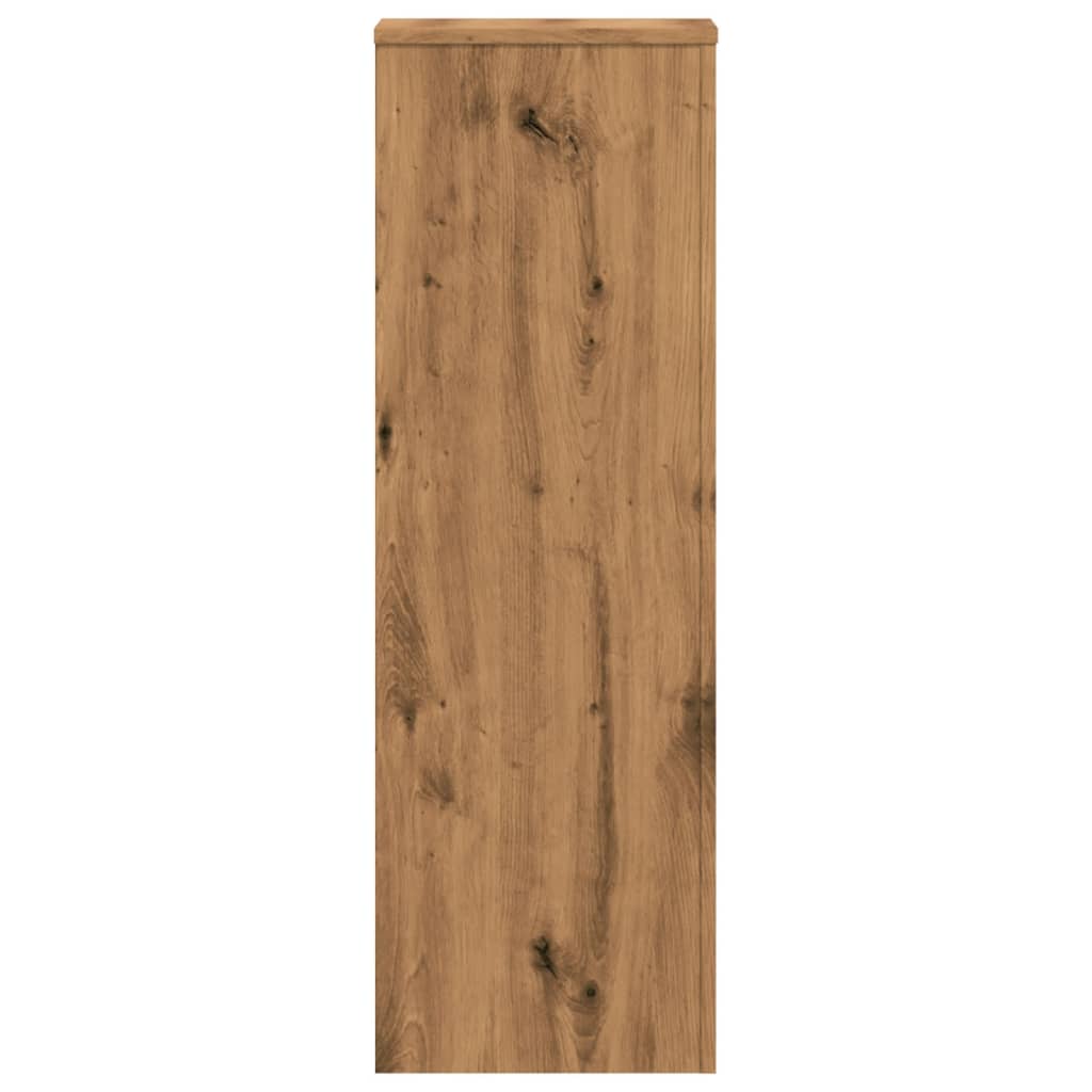 Supporti Piante 2 pz Rovere Artigianale 33x33x100cm Multistrato | homemem39