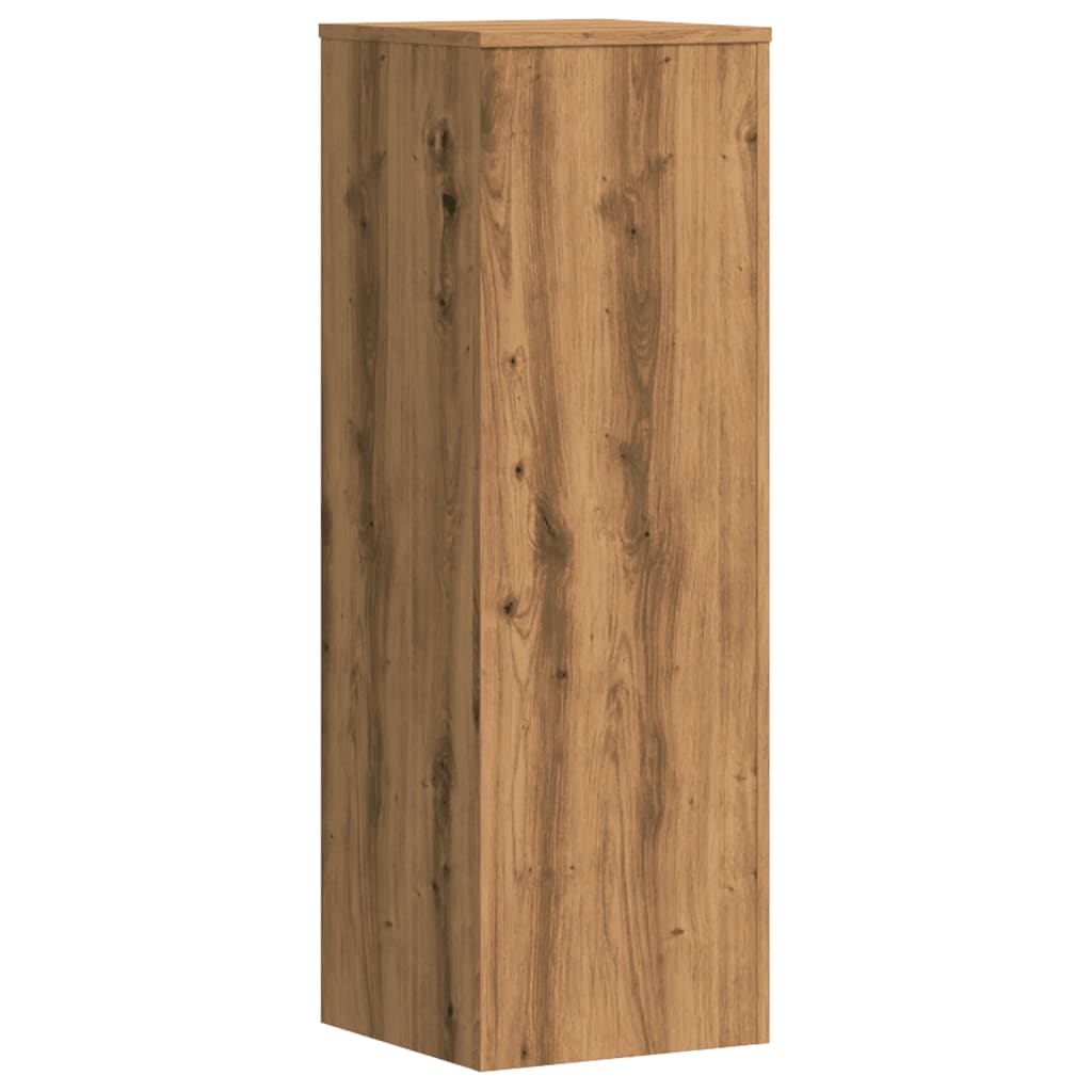Supporti Piante 2 pz Rovere Artigianale 33x33x100cm Multistrato | homemem39