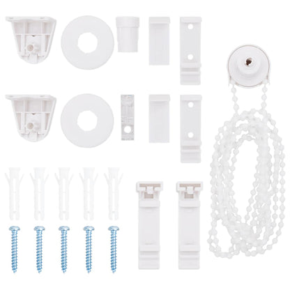 Tenda a Rullo Zebra Larghezza Tessuto 105,9 cm Poliestere