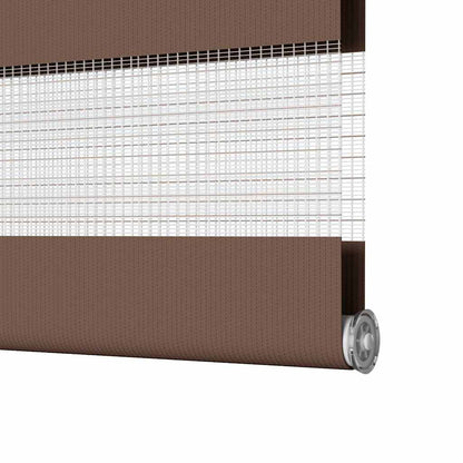 Tenda a Rullo Zebra Larghezza Tessuto 130,9 cm Poliestere