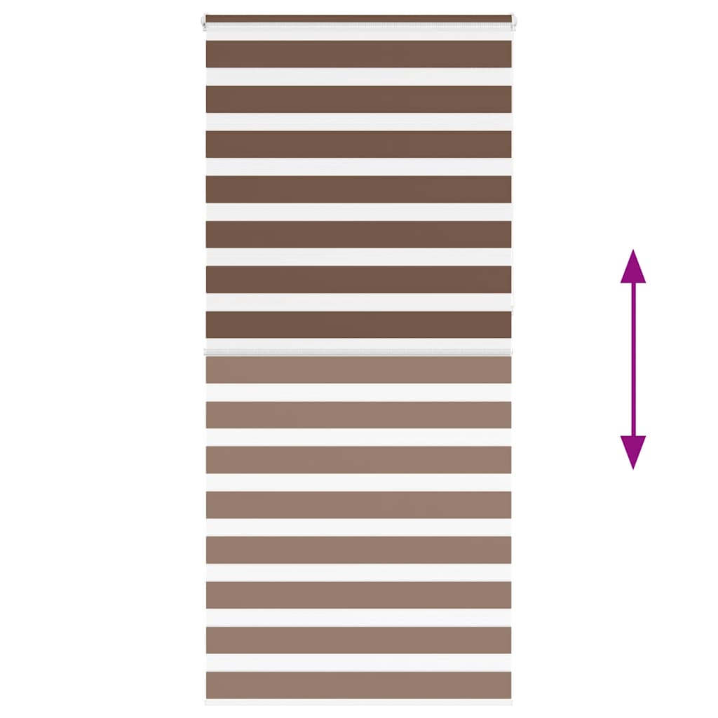 Tenda a Rullo Zebra Larghezza Tessuto 110,9 cm Poliestere | homemem39