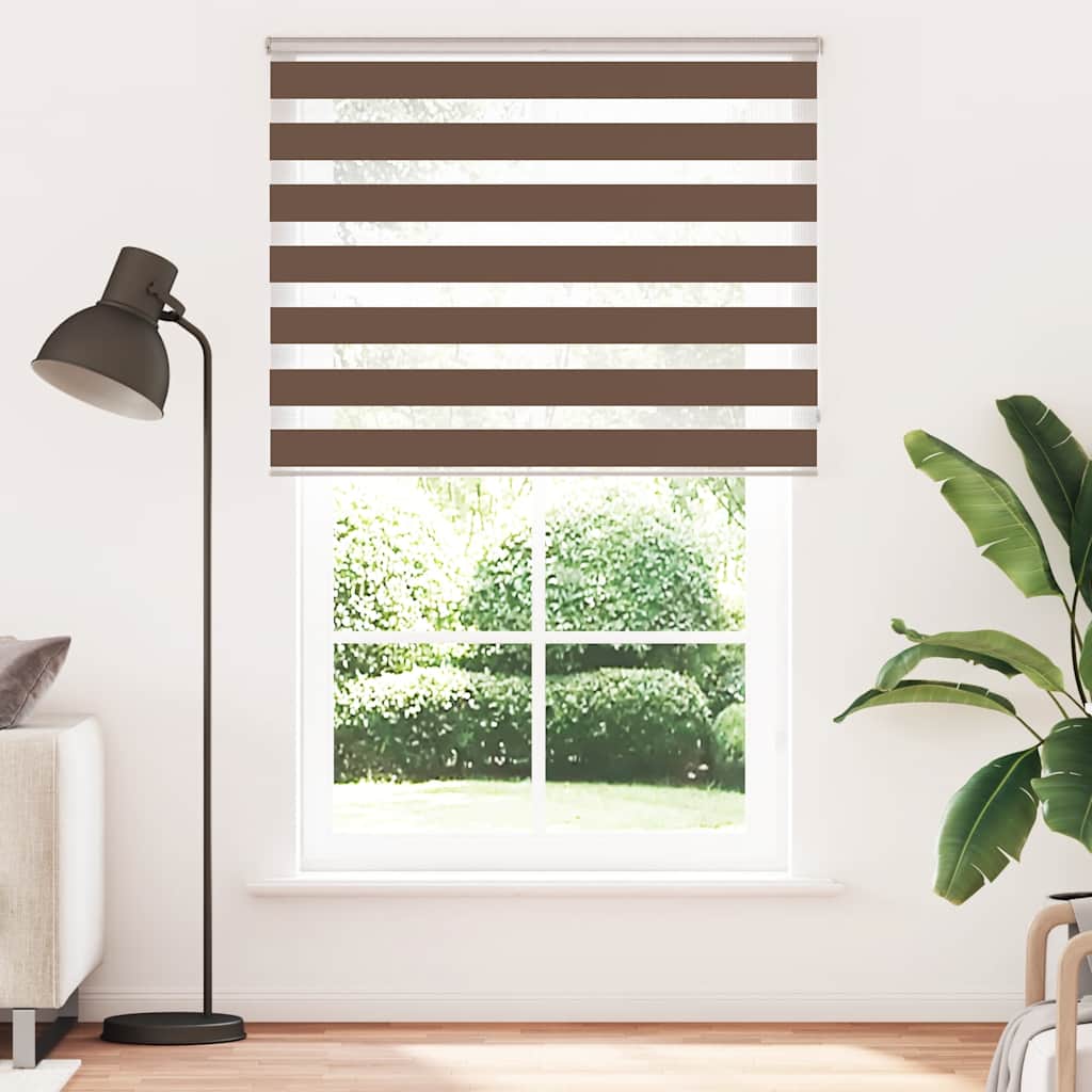 Tenda a Rullo Zebra Larghezza Tessuto 145,9 cm Poliestere | homemem39