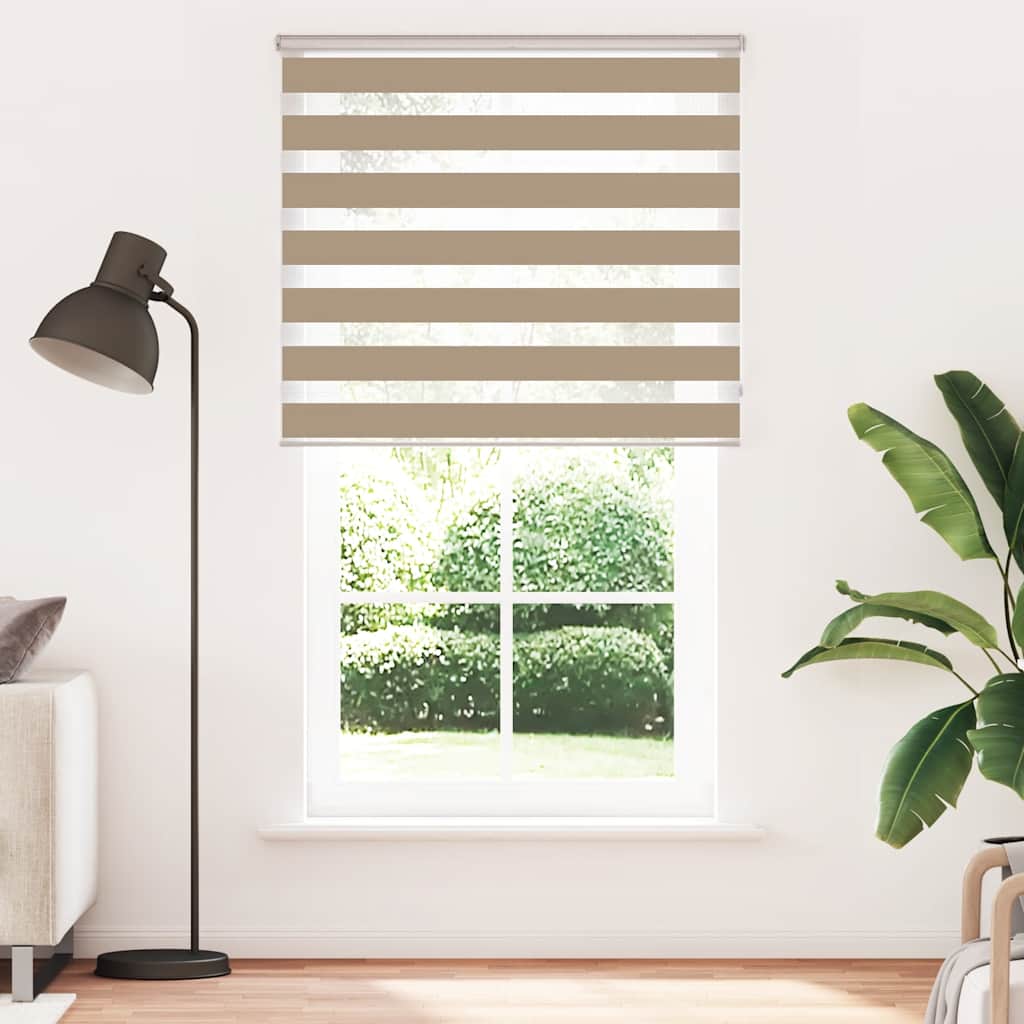 Tenda a Rullo Zebra Larghezza Tessuto 115,9 cm Poliestere | homemem39
