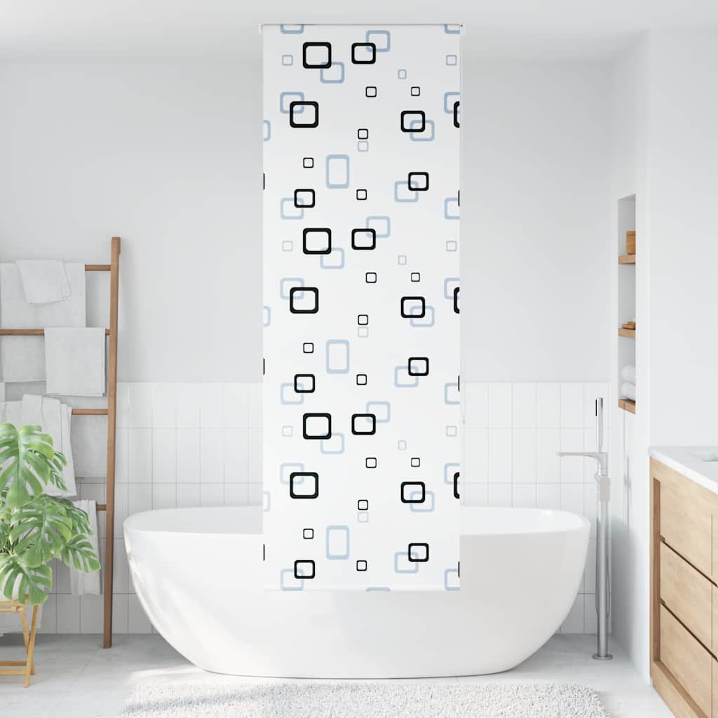 Tenda a Rullo Doccia 60x240 cm Larghezza Tessuto 56 cm | homemem39