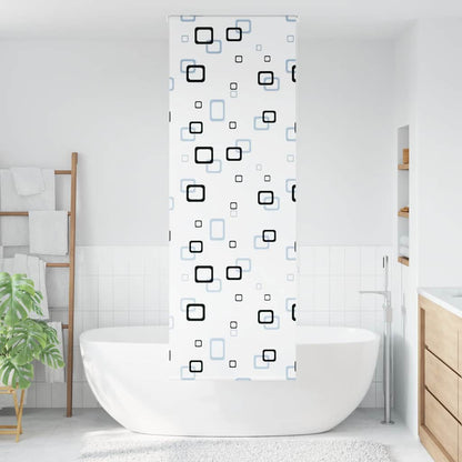 Tenda a Rullo Doccia 80x240 cm Larghezza Tessuto 76 cm | homemem39