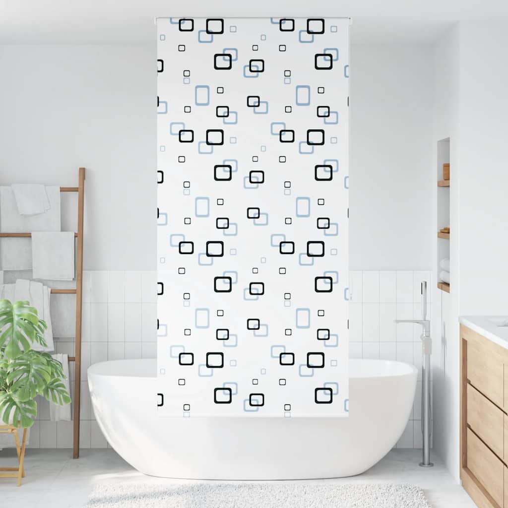 Tenda a Rullo Doccia 100x240 cm Larghezza Tessuto 96 cm | homemem39