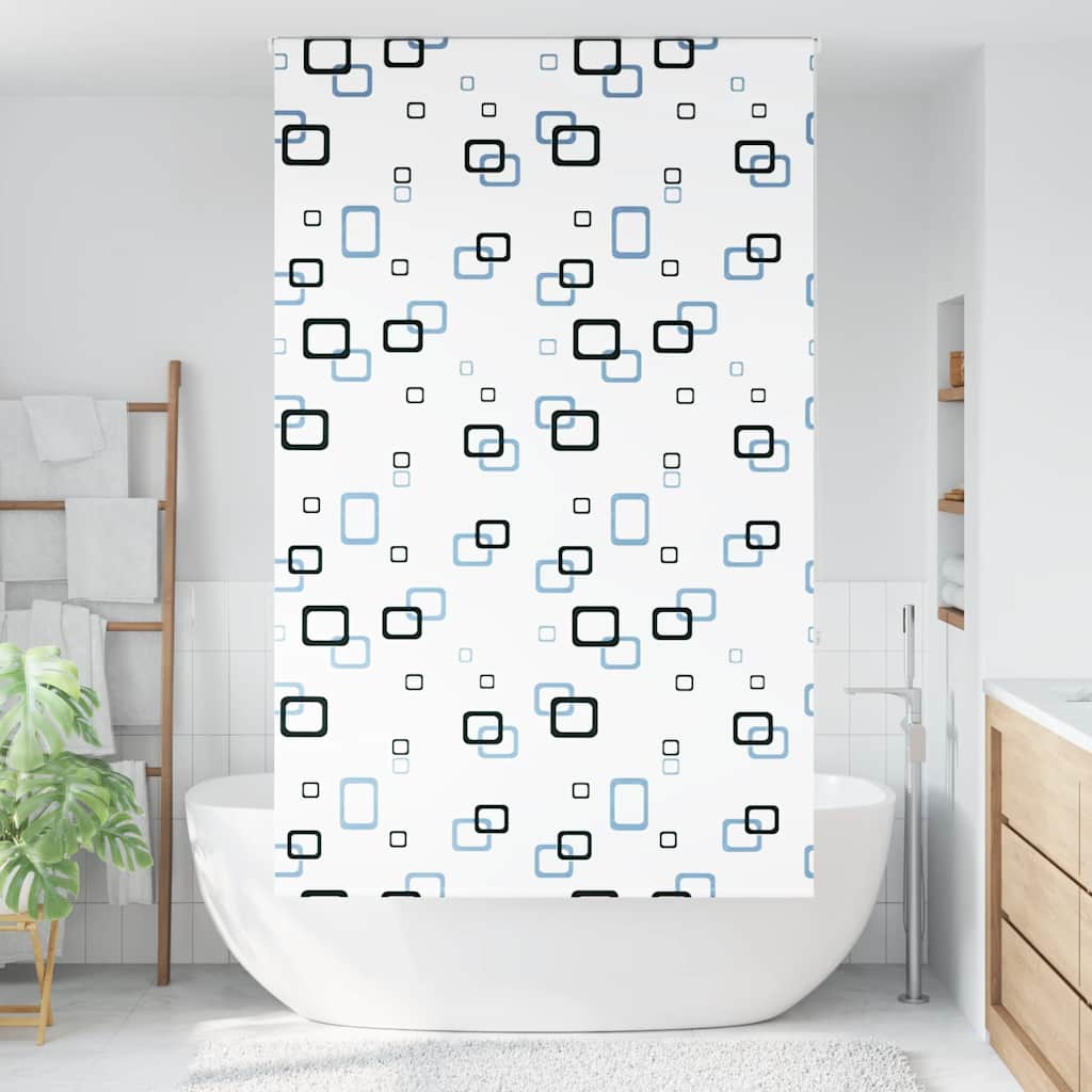 Tenda a Rullo Doccia 140x240 cm Larghezza Tessuto 136 cm | homemem39