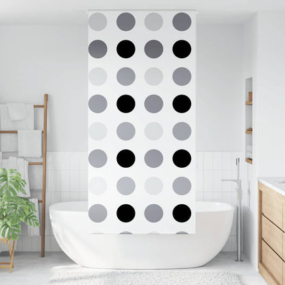 Tenda a Rullo Doccia 110x240 cm Larghezza Tessuto 106 cm | homemem39
