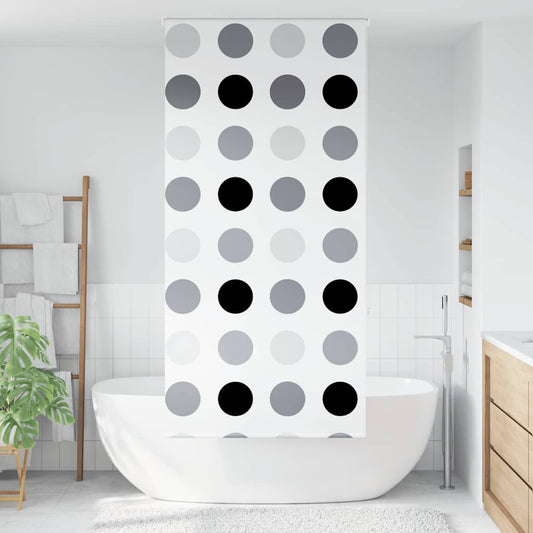 Tenda a Rullo Doccia 110x240 cm Larghezza Tessuto 106 cm | homemem39