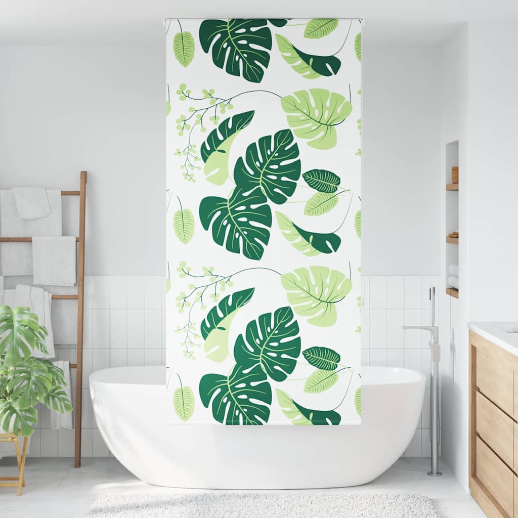 Tenda a Rullo Doccia 90x240 cm Larghezza Tessuto 86 cm | homemem39