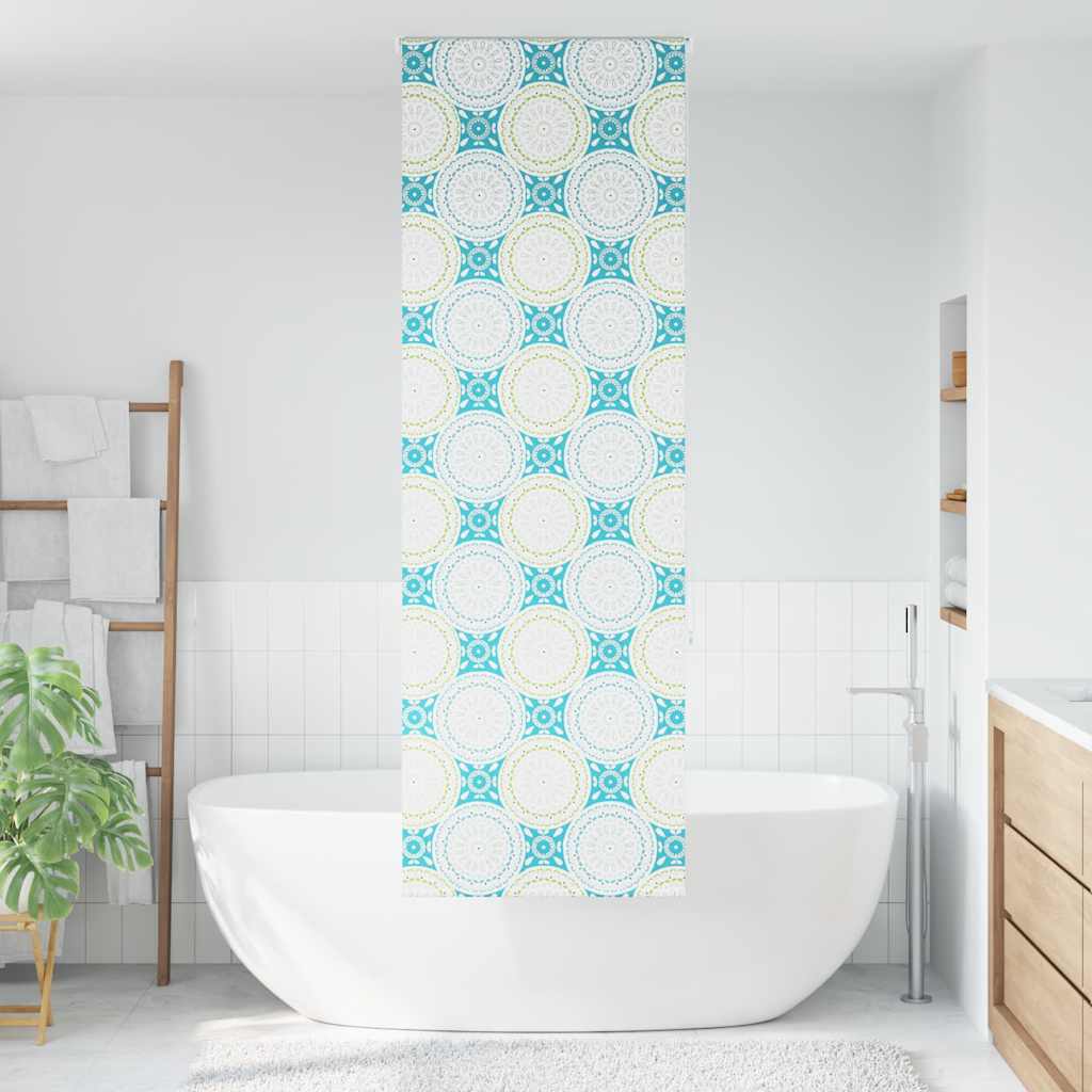 Tenda a Rullo Doccia 60x240 cm Larghezza Tessuto 56 cm | homemem39
