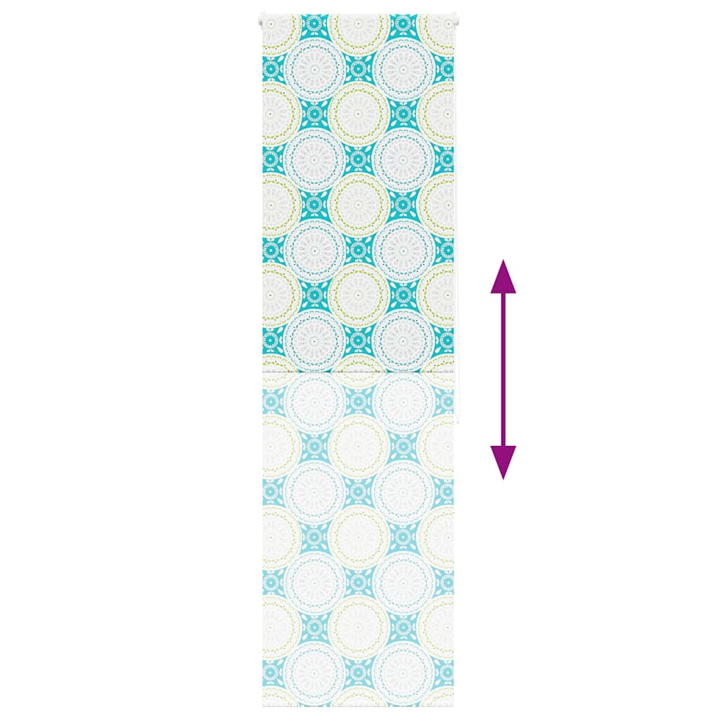 Tenda a Rullo Doccia 80x240 cm Larghezza Tessuto 76 cm | homemem39