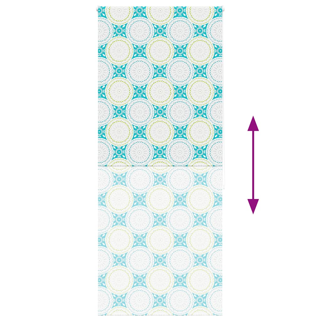 Tenda a Rullo Doccia 90x240 cm Larghezza Tessuto 86 cm | homemem39