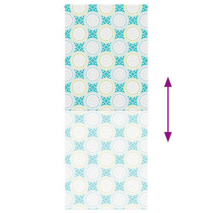 Tenda a Rullo Doccia 90x240 cm Larghezza Tessuto 86 cm | homemem39