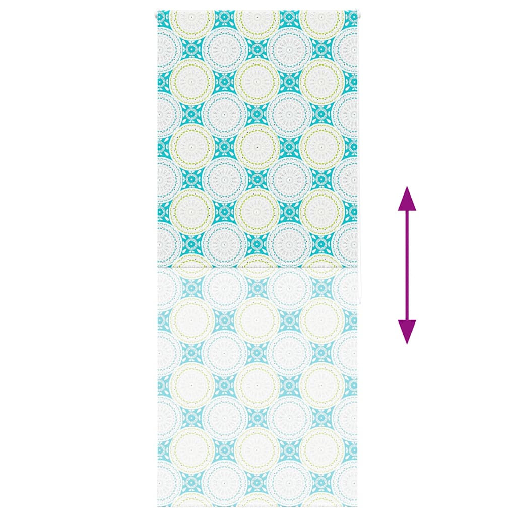 Tenda a Rullo Doccia 100x240 cm Larghezza Tessuto 96 cm | homemem39