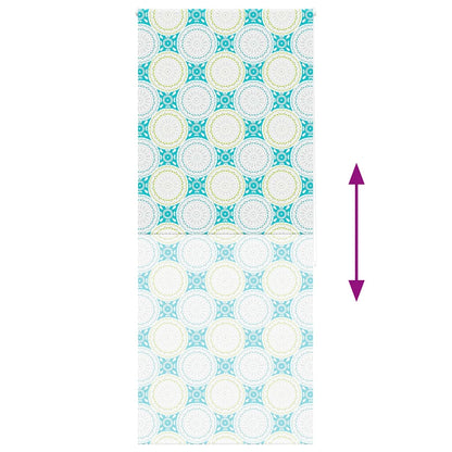 Tenda a Rullo Doccia 100x240 cm Larghezza Tessuto 96 cm | homemem39