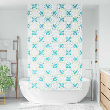 Tenda a Rullo Doccia 130x240 cm Larghezza Tessuto 126 cm | homemem39