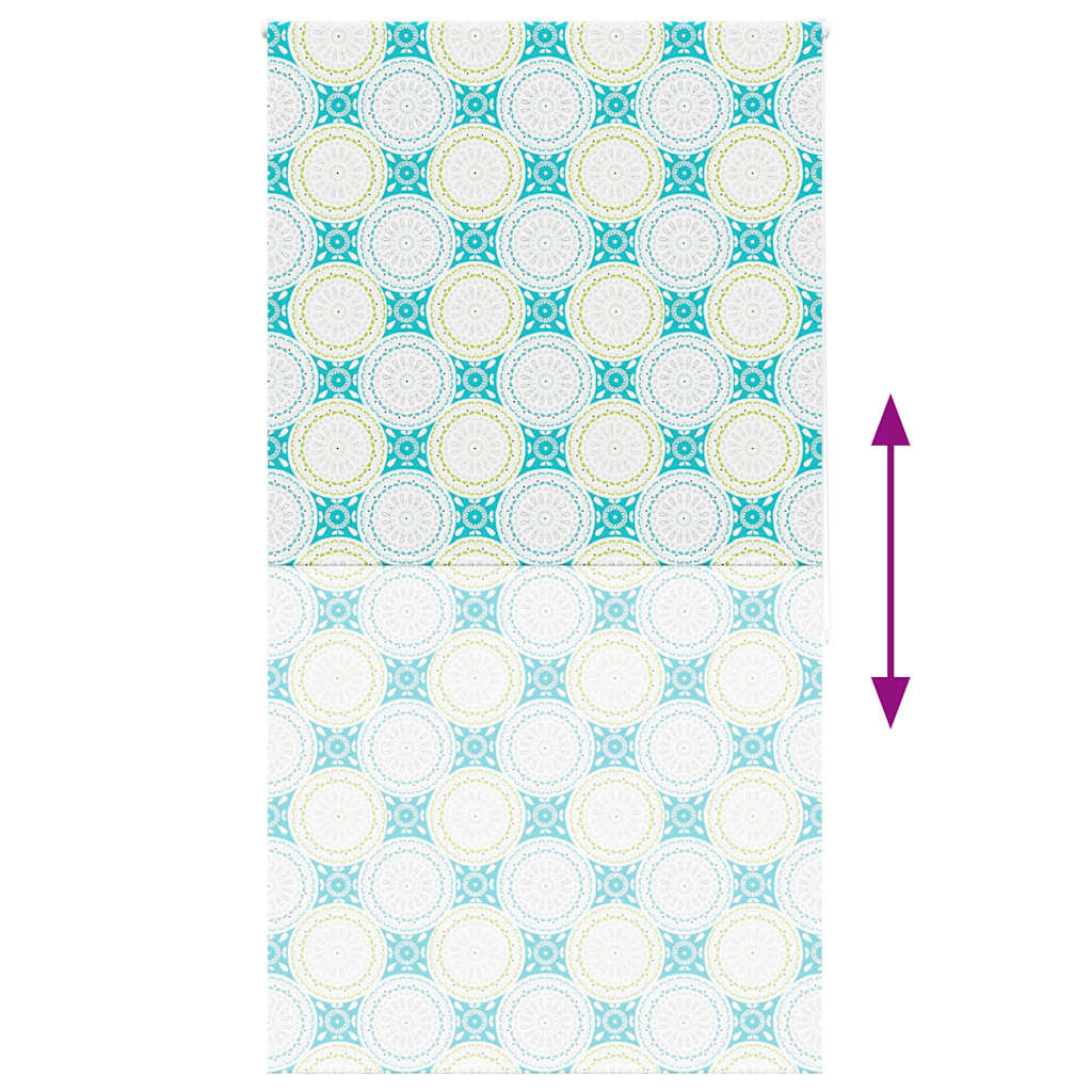 Tenda a Rullo Doccia 130x240 cm Larghezza Tessuto 126 cm | homemem39