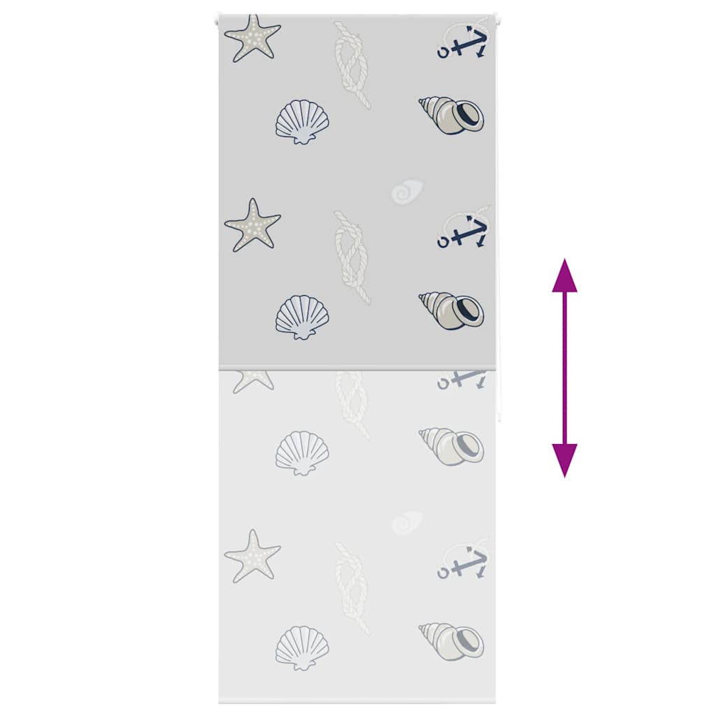 Tenda a Rullo Doccia 90x240 cm Larghezza Tessuto 86 cm | homemem39