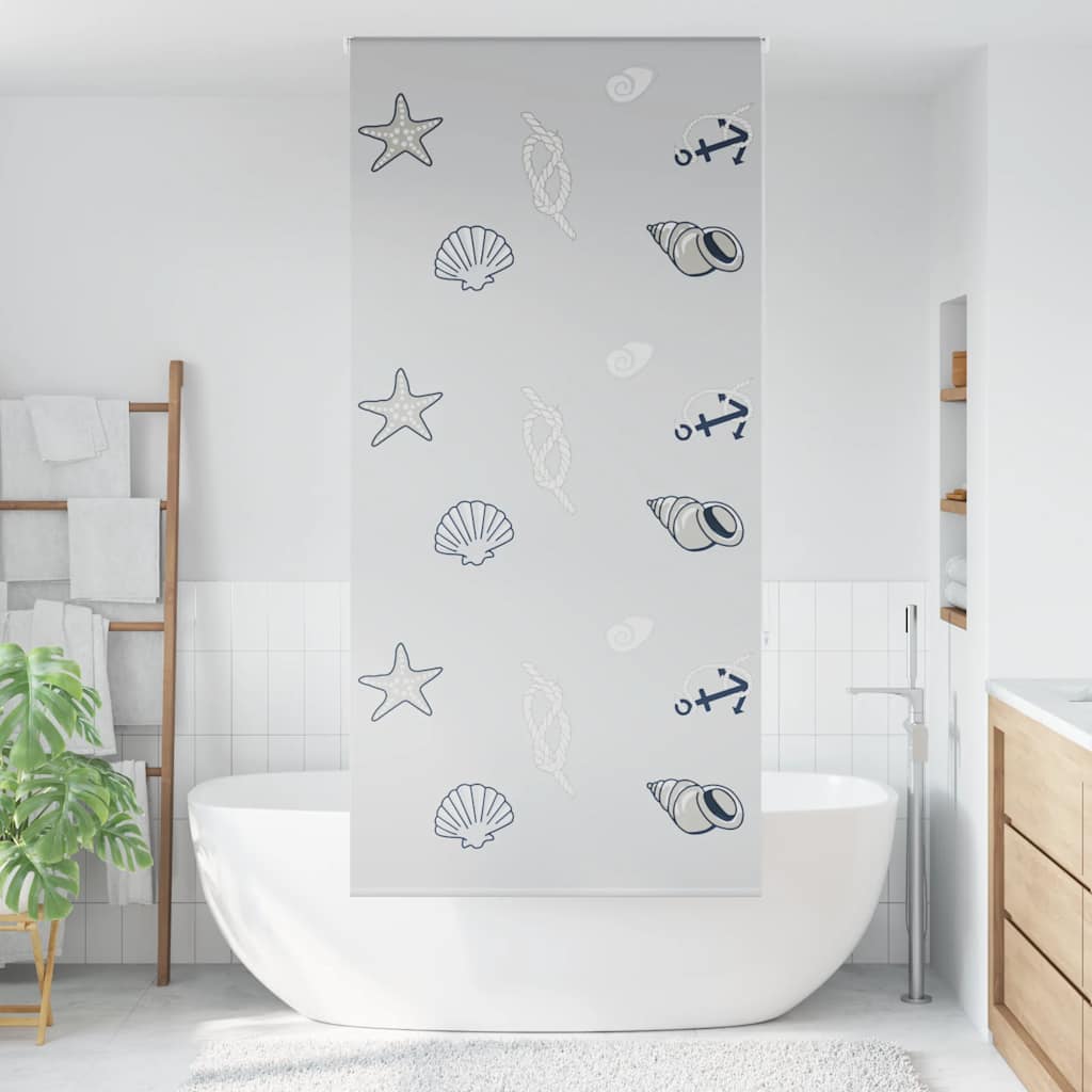 Tenda a Rullo Doccia 100x240 cm Larghezza Tessuto 96 cm | homemem39
